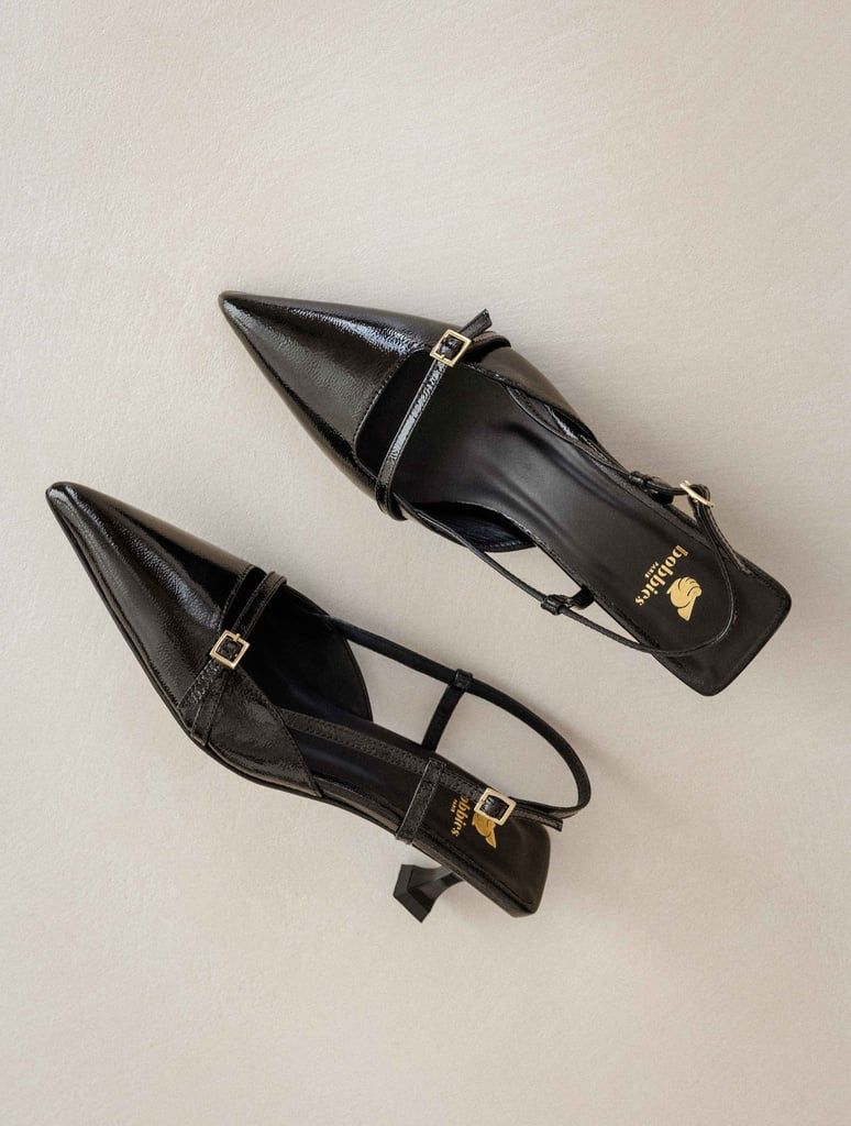 REEM — Escarpins babies en cuir verni
