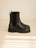 CLOVER — Bottines en cuir