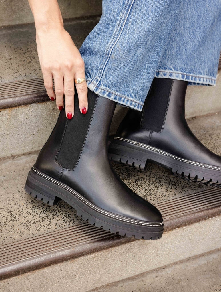 CLOVER — Bottines en cuir