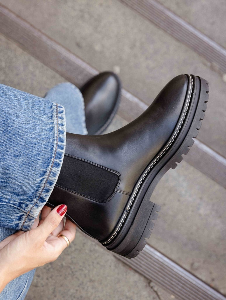 CLOVER — Bottines en cuir