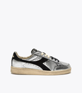 PRESTIGE METAL USED — Sneaker Heritage en cuir lamé