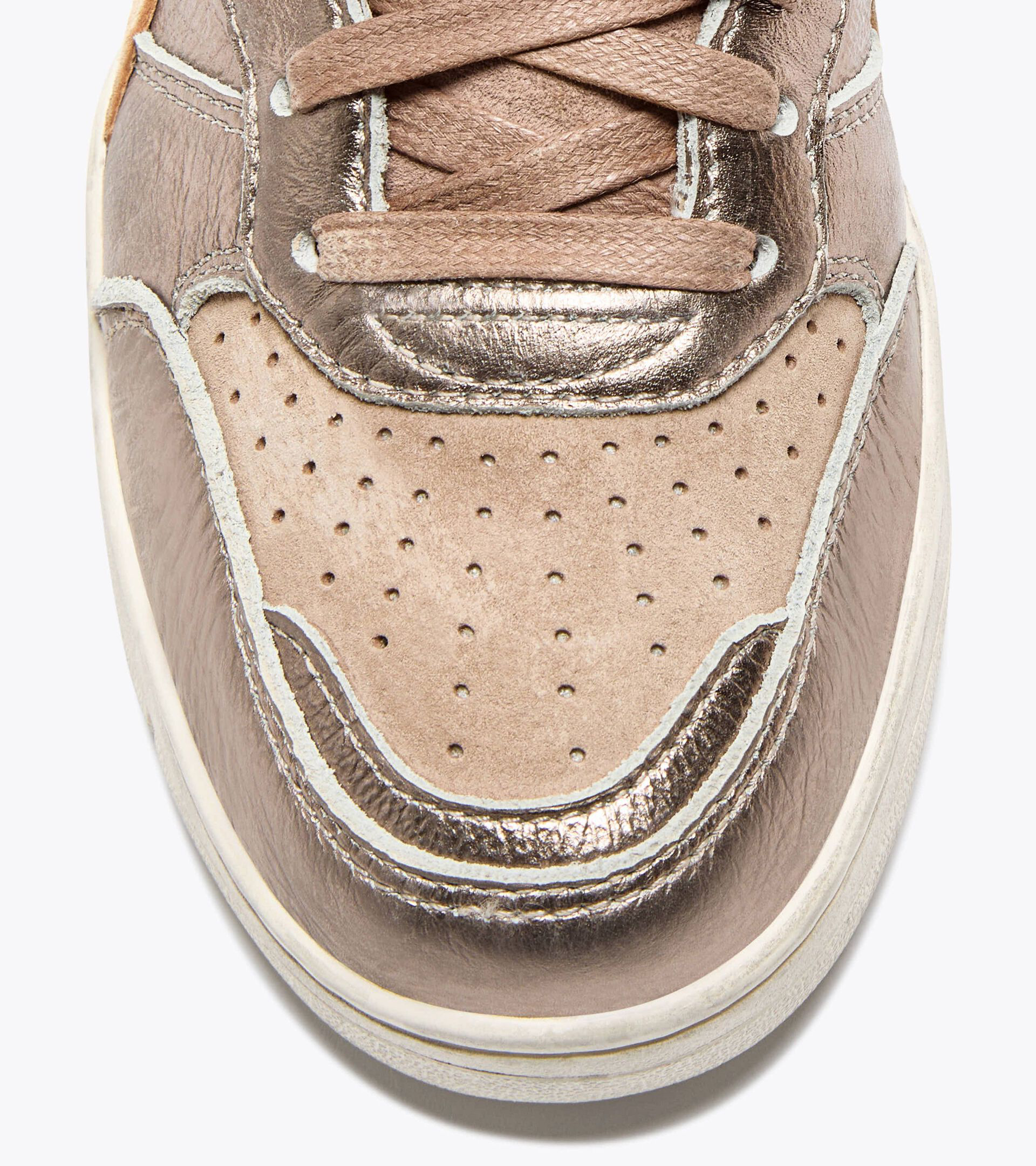 B.560 METAL S USED — Sneaker Heritage en cuir lamé