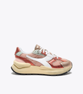 MERCURY ELITE LAM USED WN — Sneaker Heritage en mesh et cuir lamé