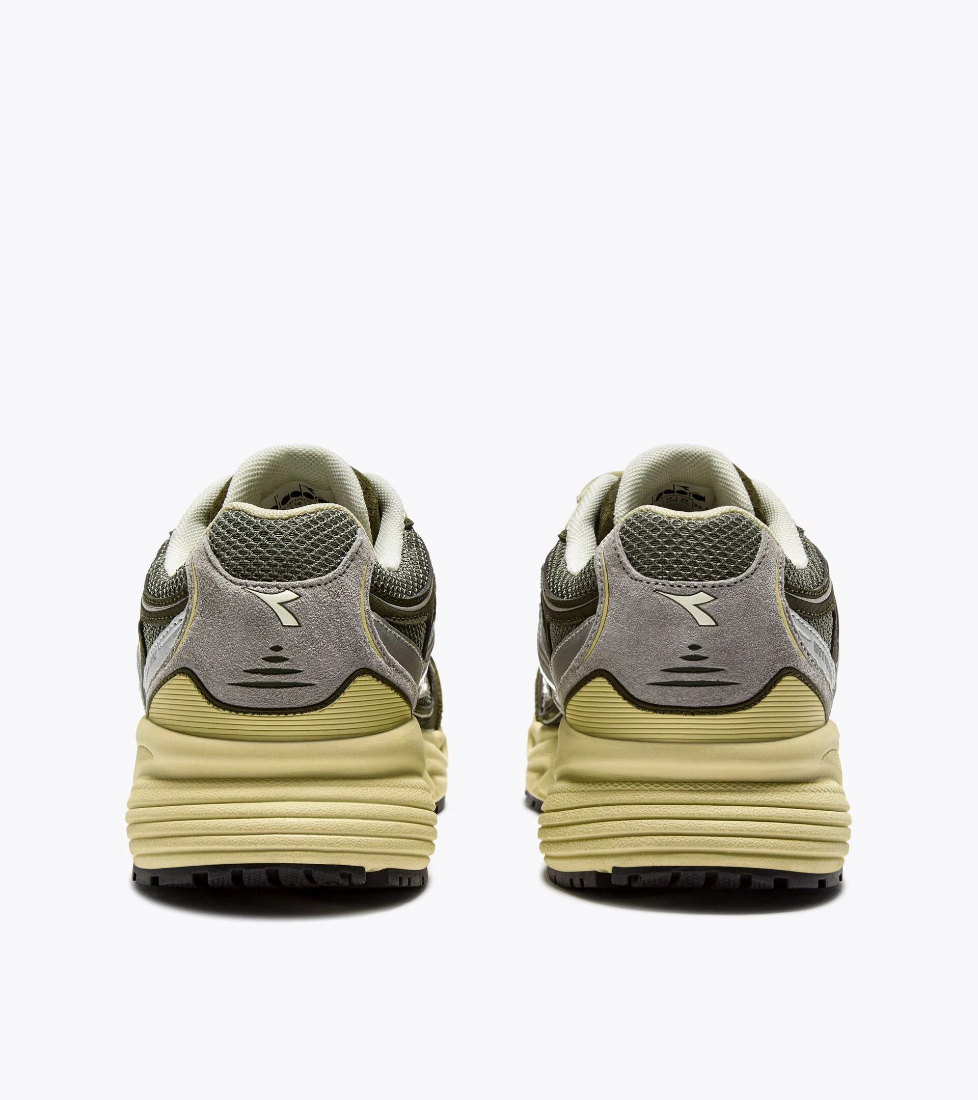 MYTHOS STAR M2 STONE — Sneaker de sport chunky, cuir et daim