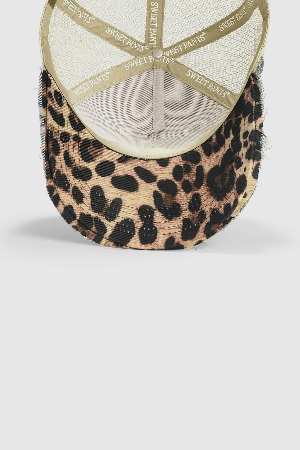 HOME RUN LEO — Casquette bi-colore en coton et filet - Argile