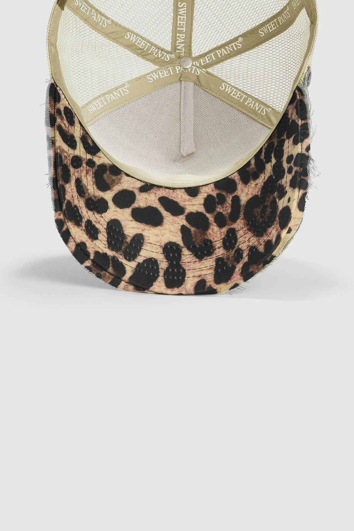 HOME RUN LEO — Casquette bi-colore en coton et filet - Argile