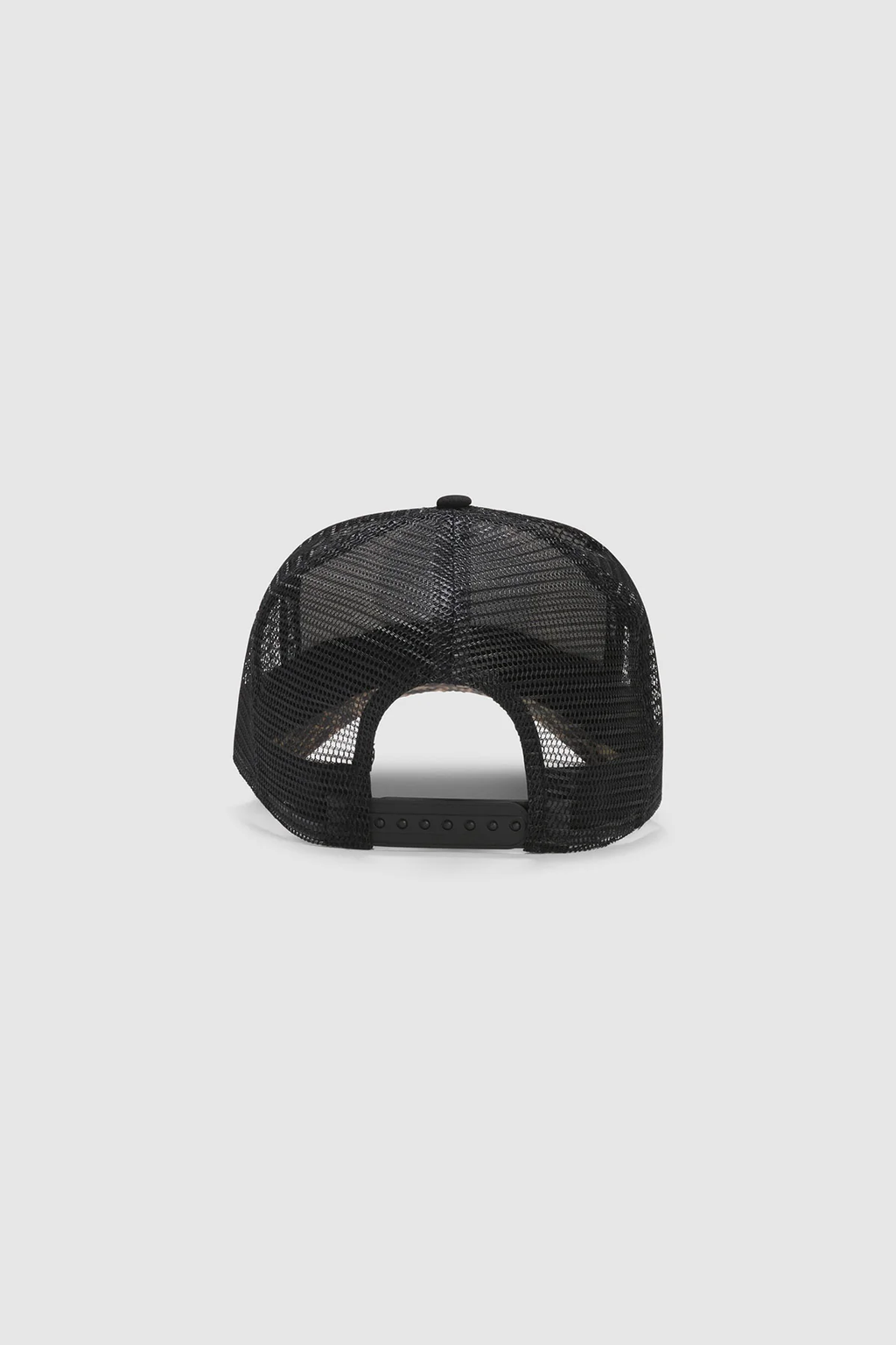 HOME RUN LEO — Casquette bi-colore en coton et filet - Black