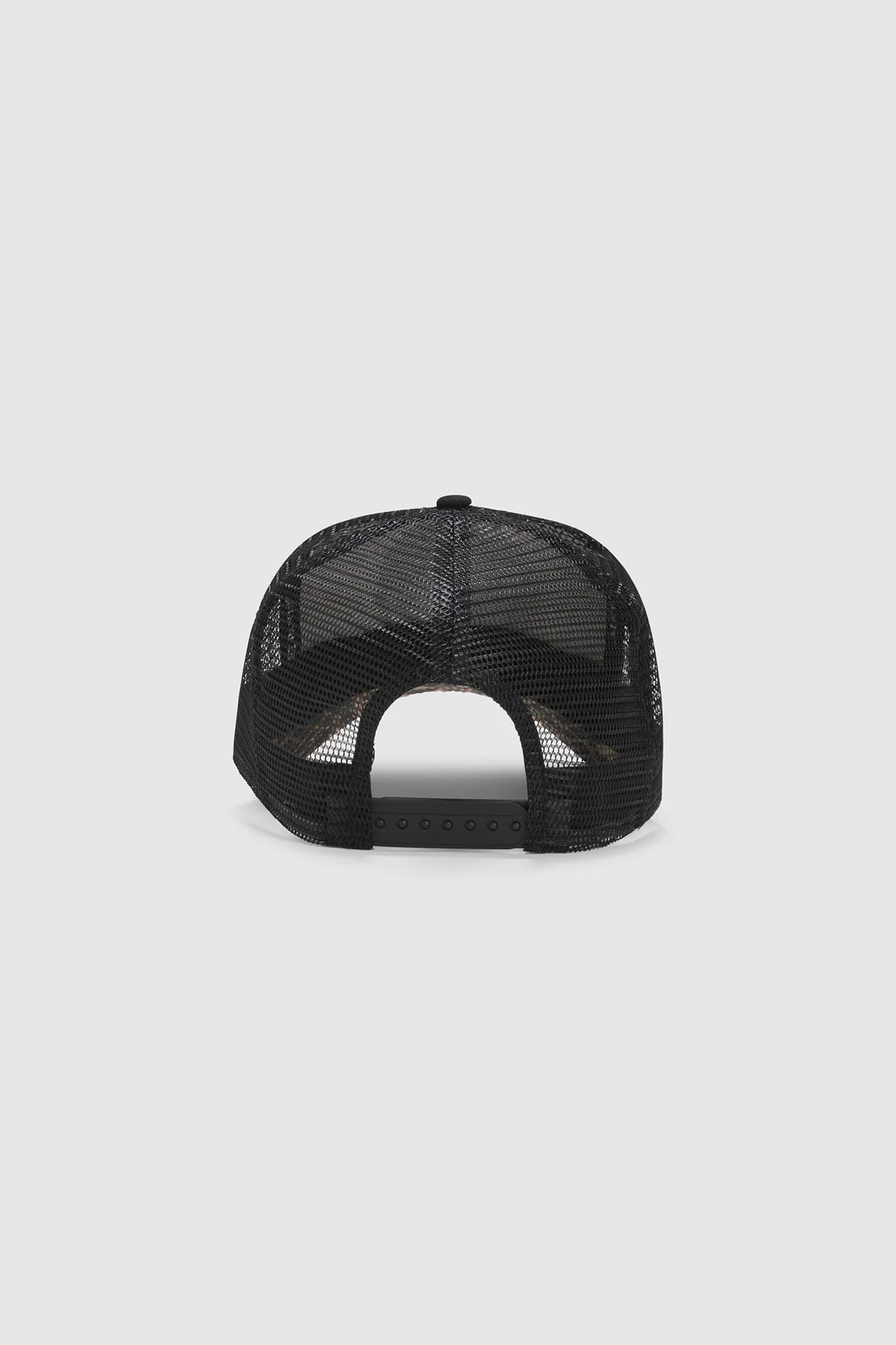HOME RUN LEO — Casquette bi-colore en coton et filet - Black