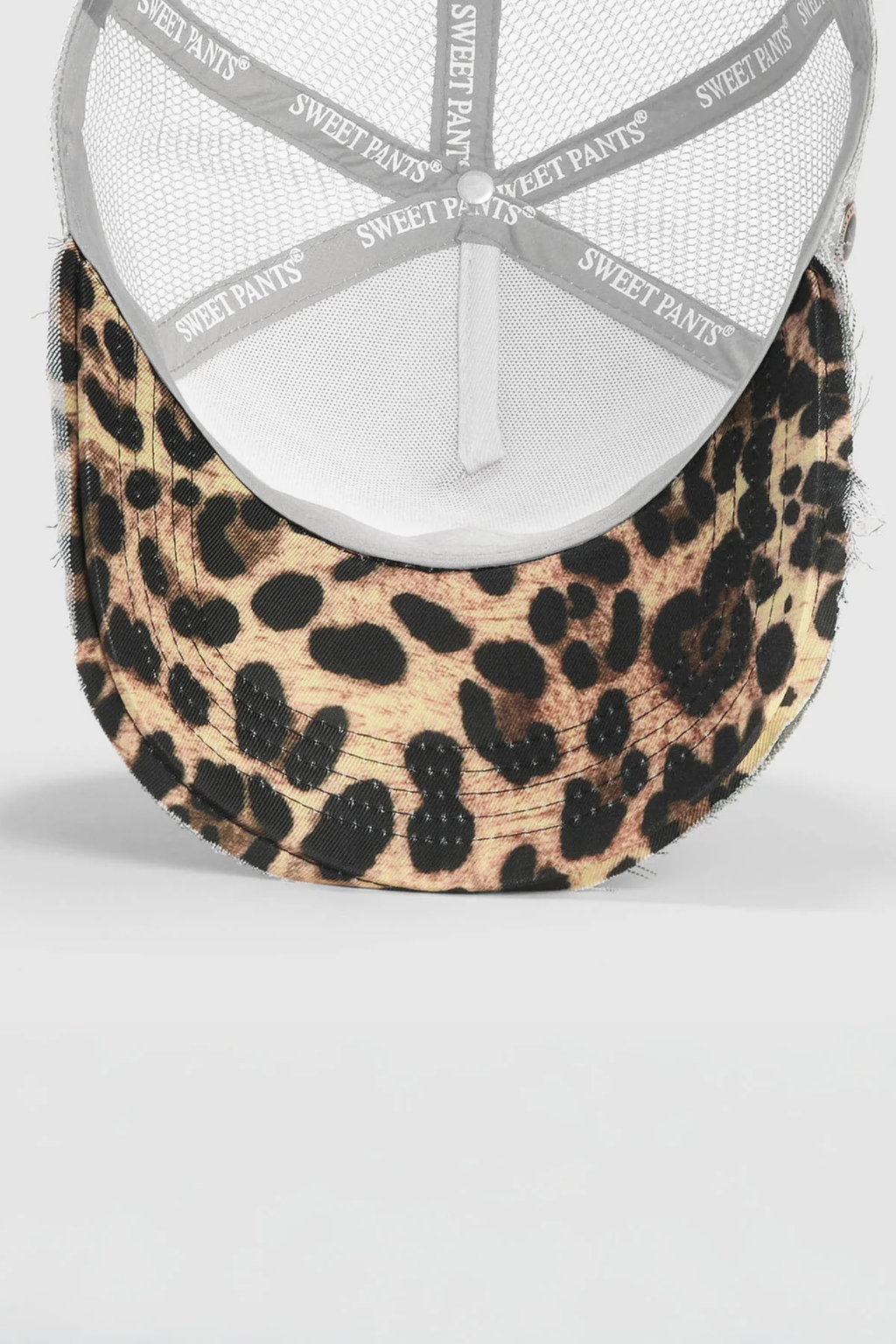 HOME RUN LEO — Casquette bi-colore en coton et filet - Grey