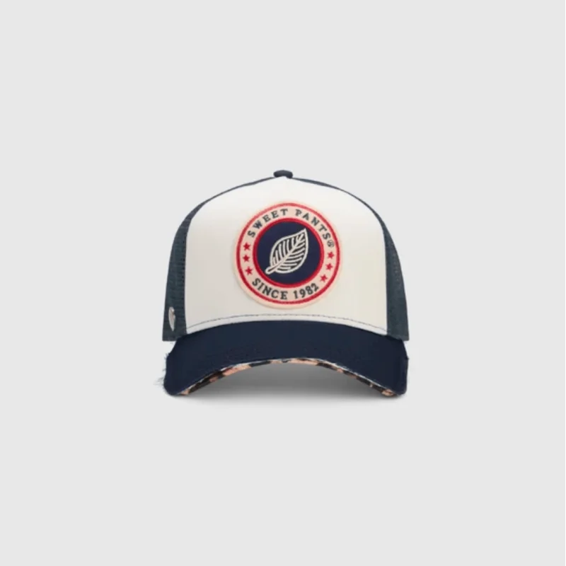 HOME RUN LEO — Casquette bi-colore en coton et filet - Night