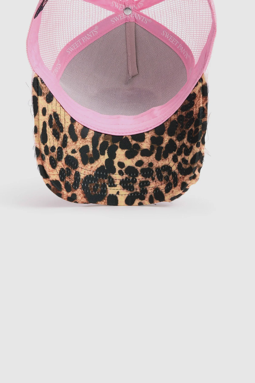 HOME RUN LEO — Casquette bi-colore en coton et filet - Peony