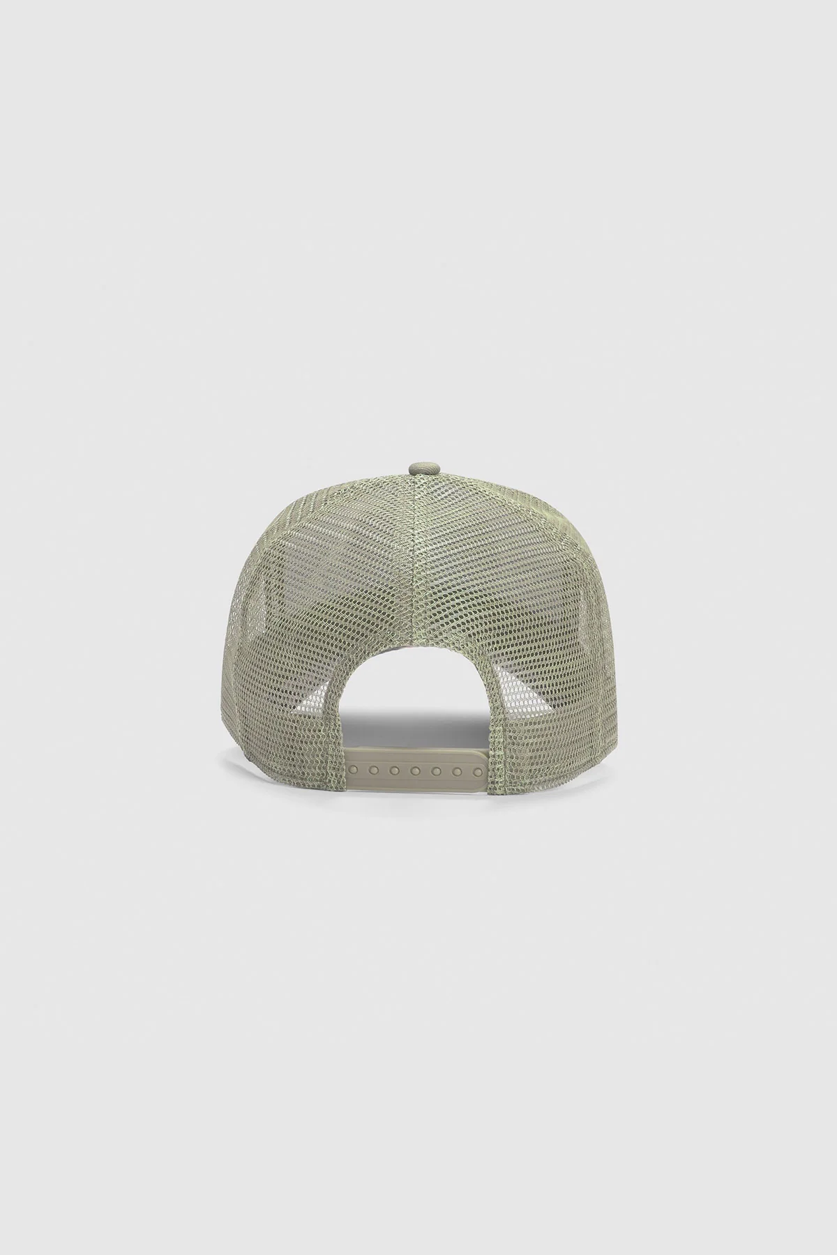 HOME RUN LEO — Casquette bi-colore en coton et filet - Sage