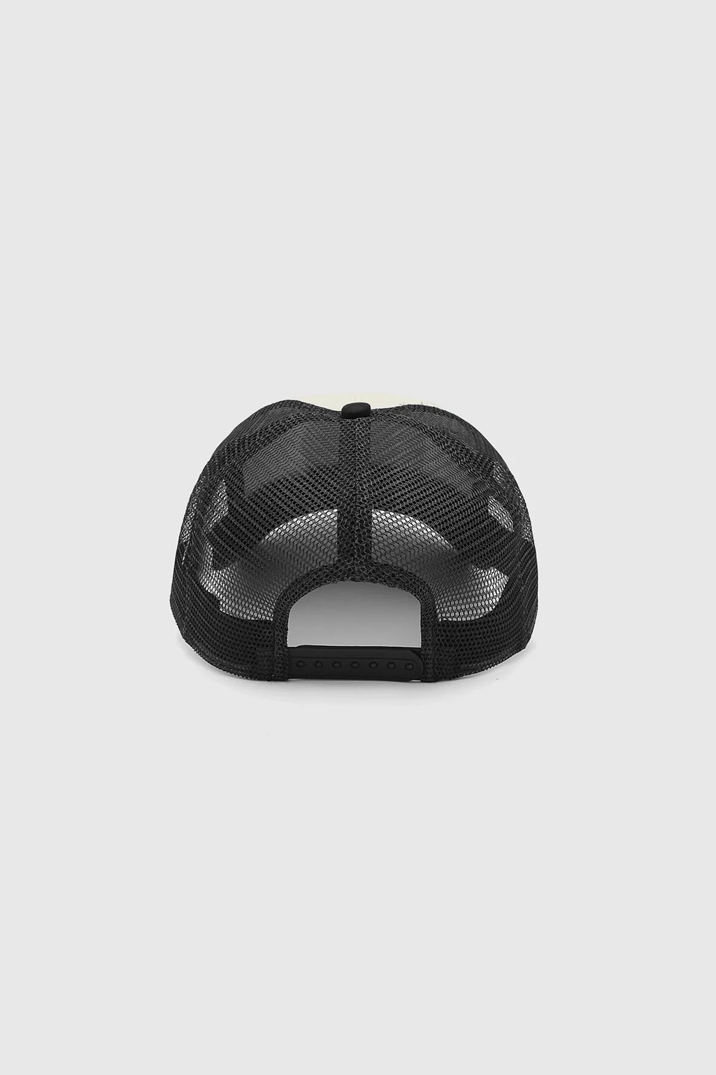HOME RUN CAP — Casquette bi-colore en coton et filet - Black