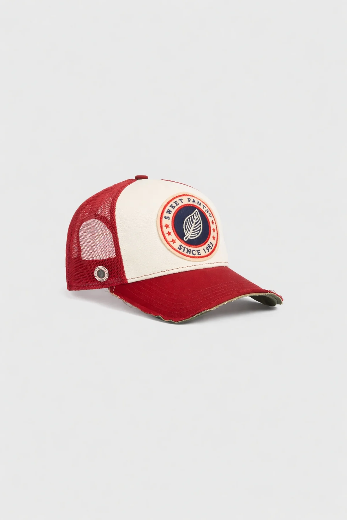 HOME RUN CAP — Casquette bi-colore en coton et filet - Candy