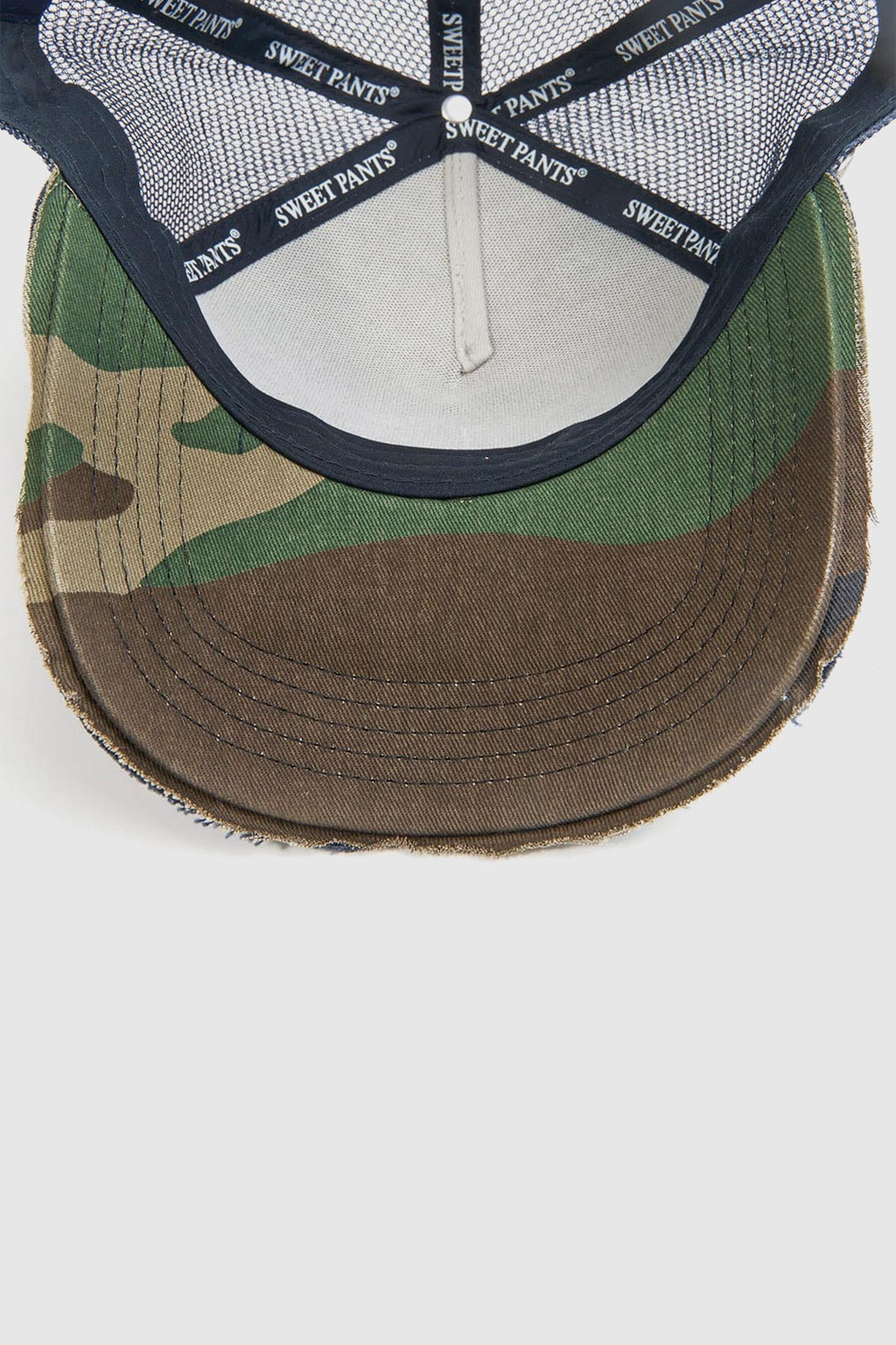 HOME RUN CAP — Casquette bi-colore en coton et filet - Night