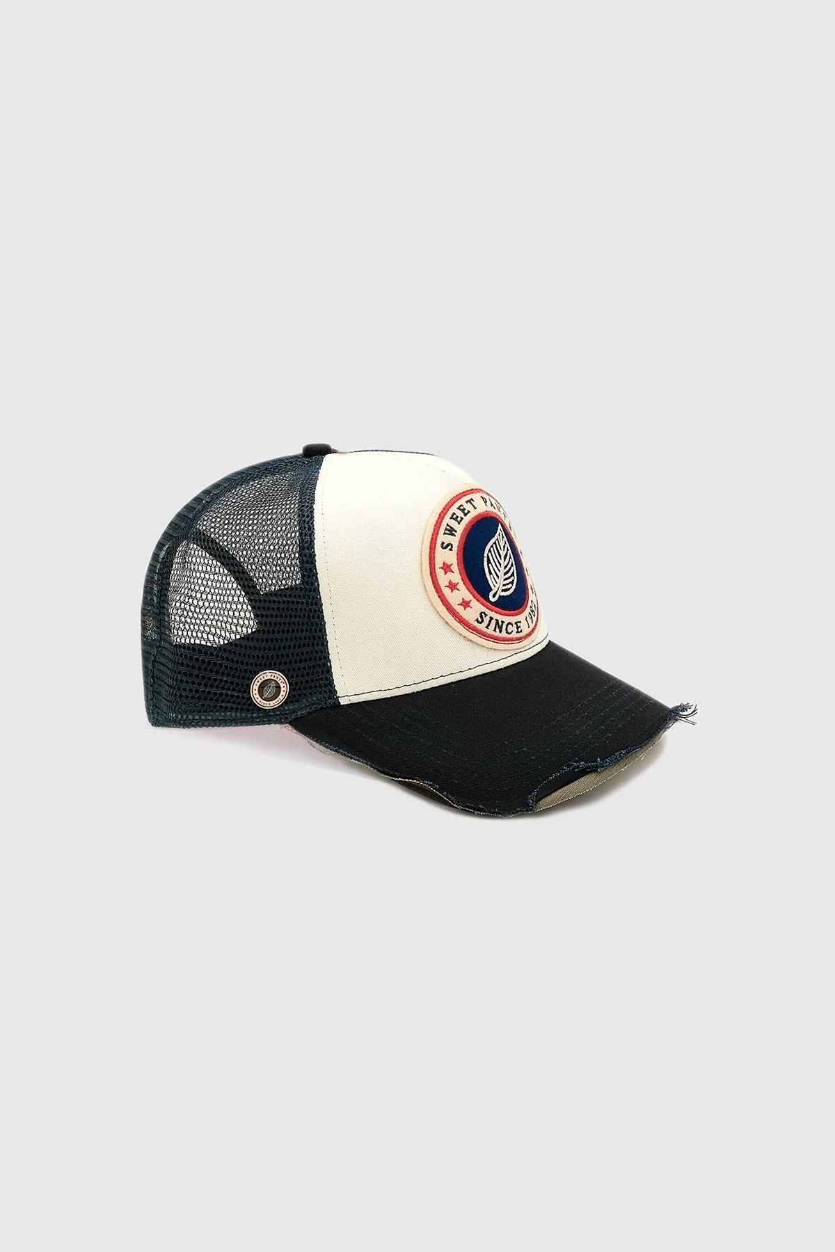 HOME RUN CAP — Casquette bi-colore en coton et filet - Night