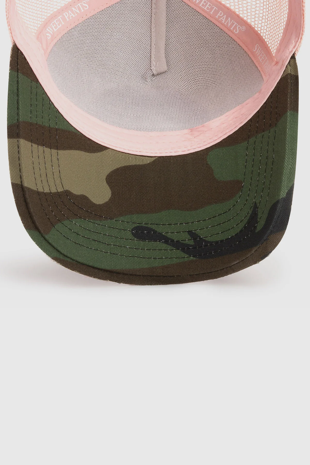HOME RUN CAP — Casquette bi-colore en coton et filet - Primrose