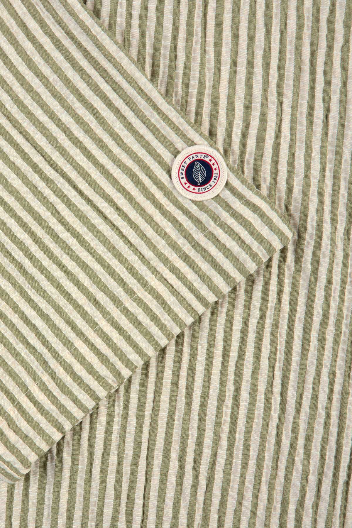 SEER SHIRT — Chemise en seersucker - Viridis