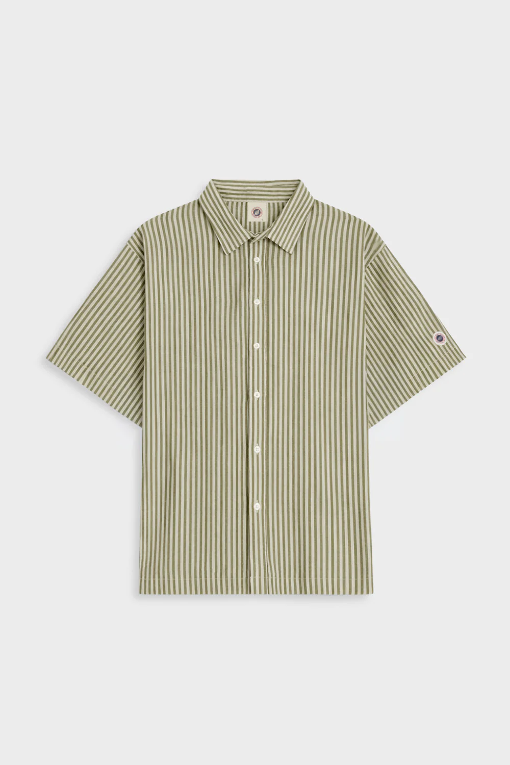 SEER SHIRT — Chemise en seersucker - Viridis