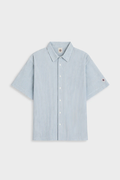 SEER SHIRT — Chemise en seersucker - Air Blue