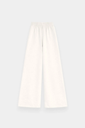 WASH BOOT — Pantalon large femme en molleton lavé