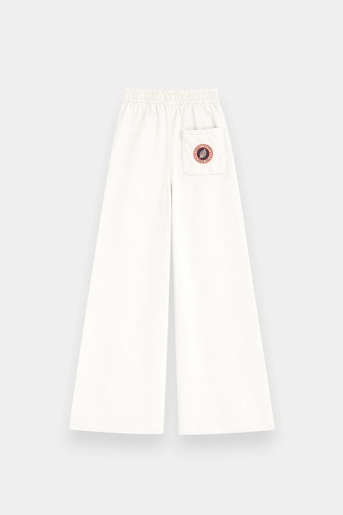 WASH BOOT — Pantalon large femme en molleton lavé