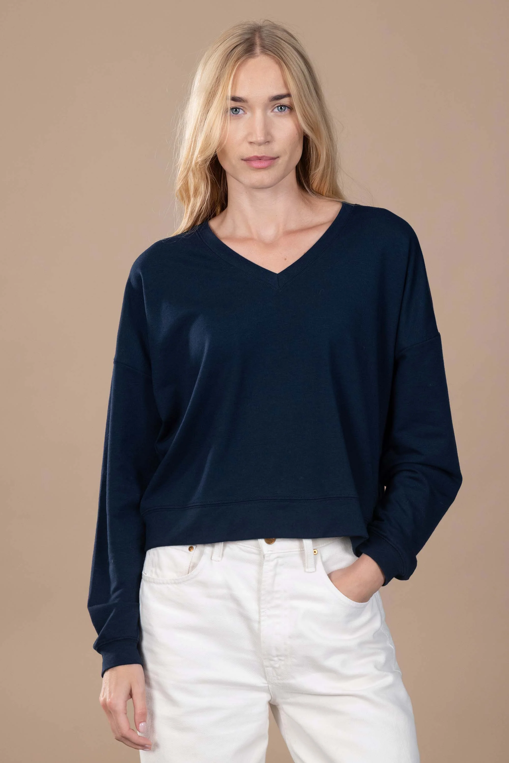 Sweat-shirt Adèle – Bleu Marine