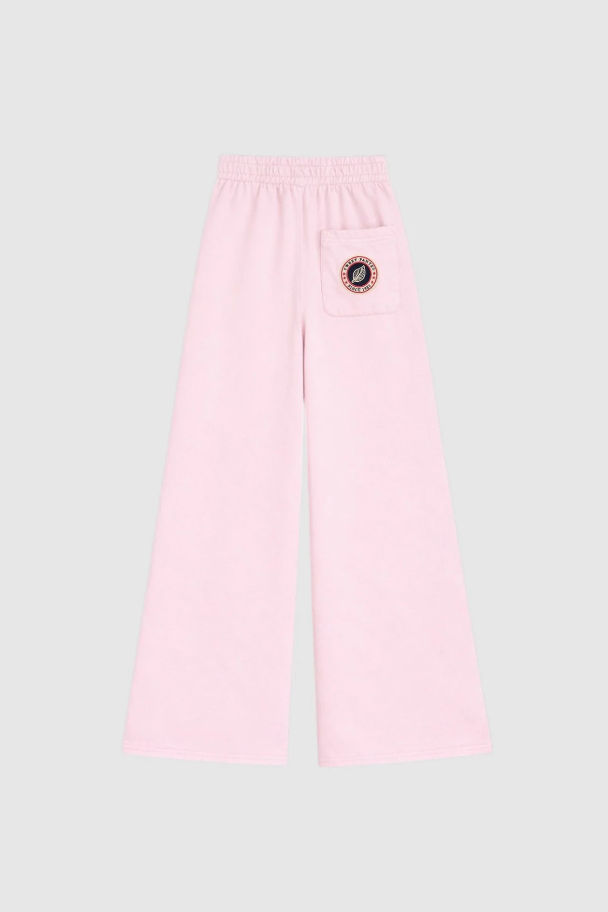 WASH BOOT — Pantalon large femme en molleton lavé - Primrose