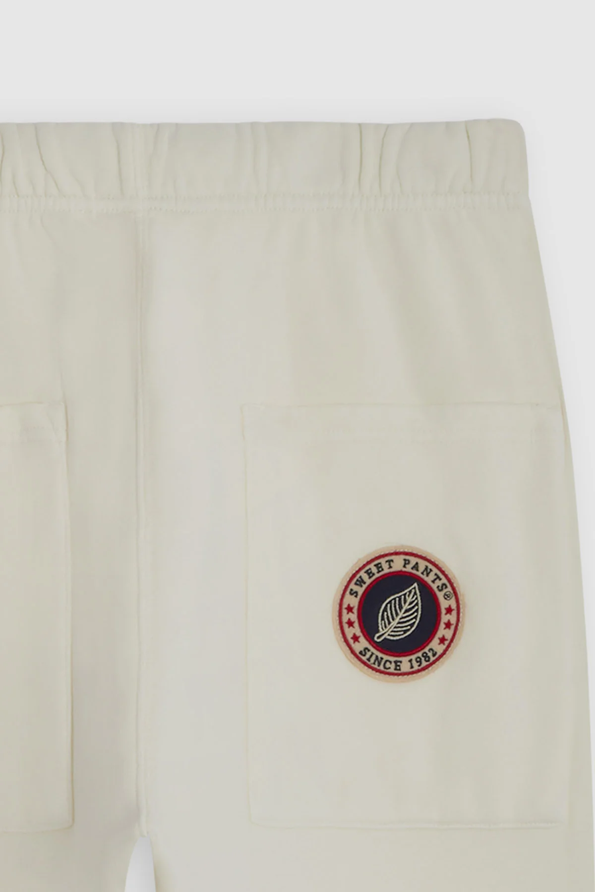 WASH STRAIGHT — Pantalon coupe droite en molleton lavé