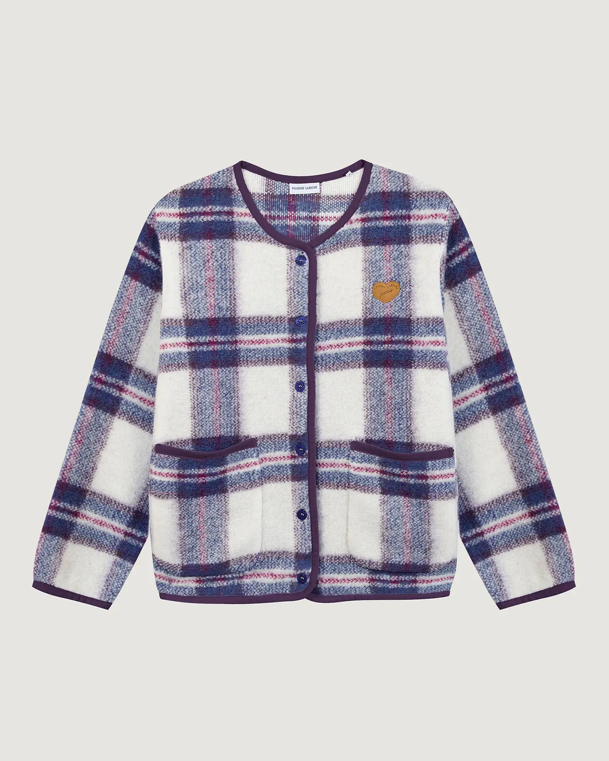 Veste Stemler carreaux - Off White Plaid
