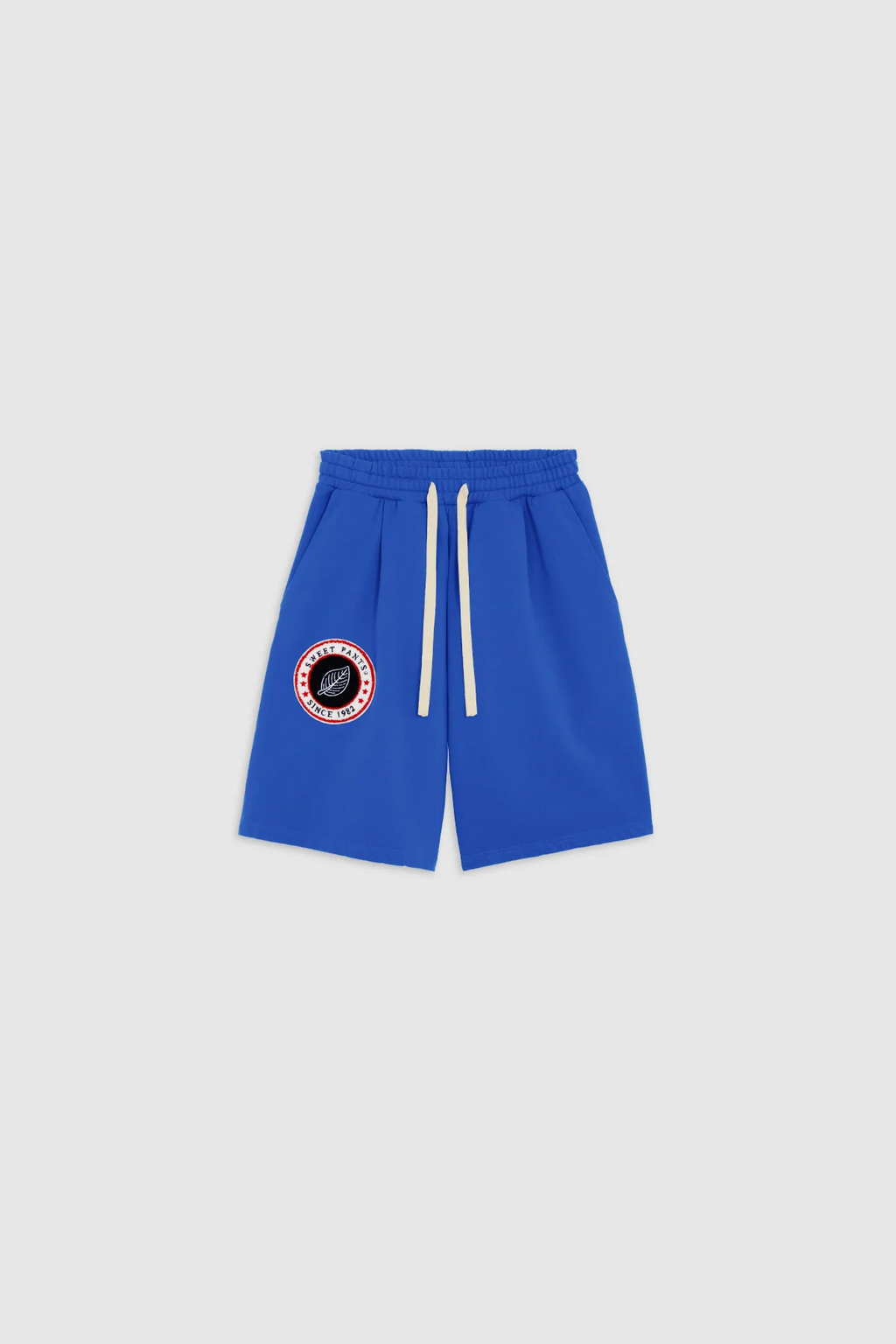 GYM SHORT — Short droit en molleton oversize - Electrik