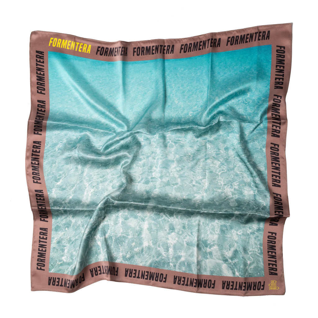 FORMENTERA - FOULARD DESTINATION - SOIE
