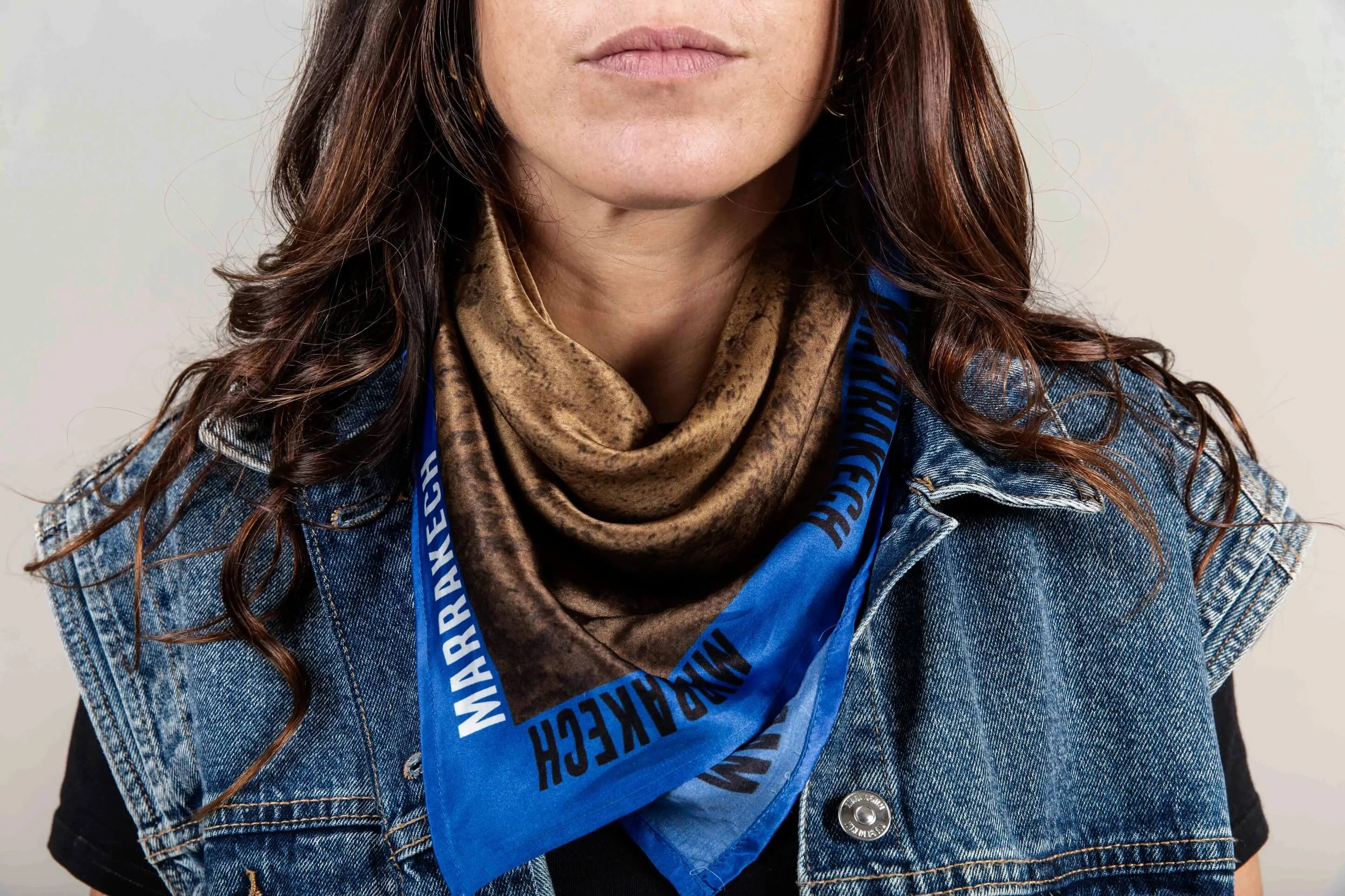 MARRAKECH - FOULARD DESTINATION - SOIE