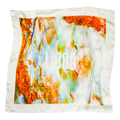 Foulard Libra (Balance) — Opale - Soie