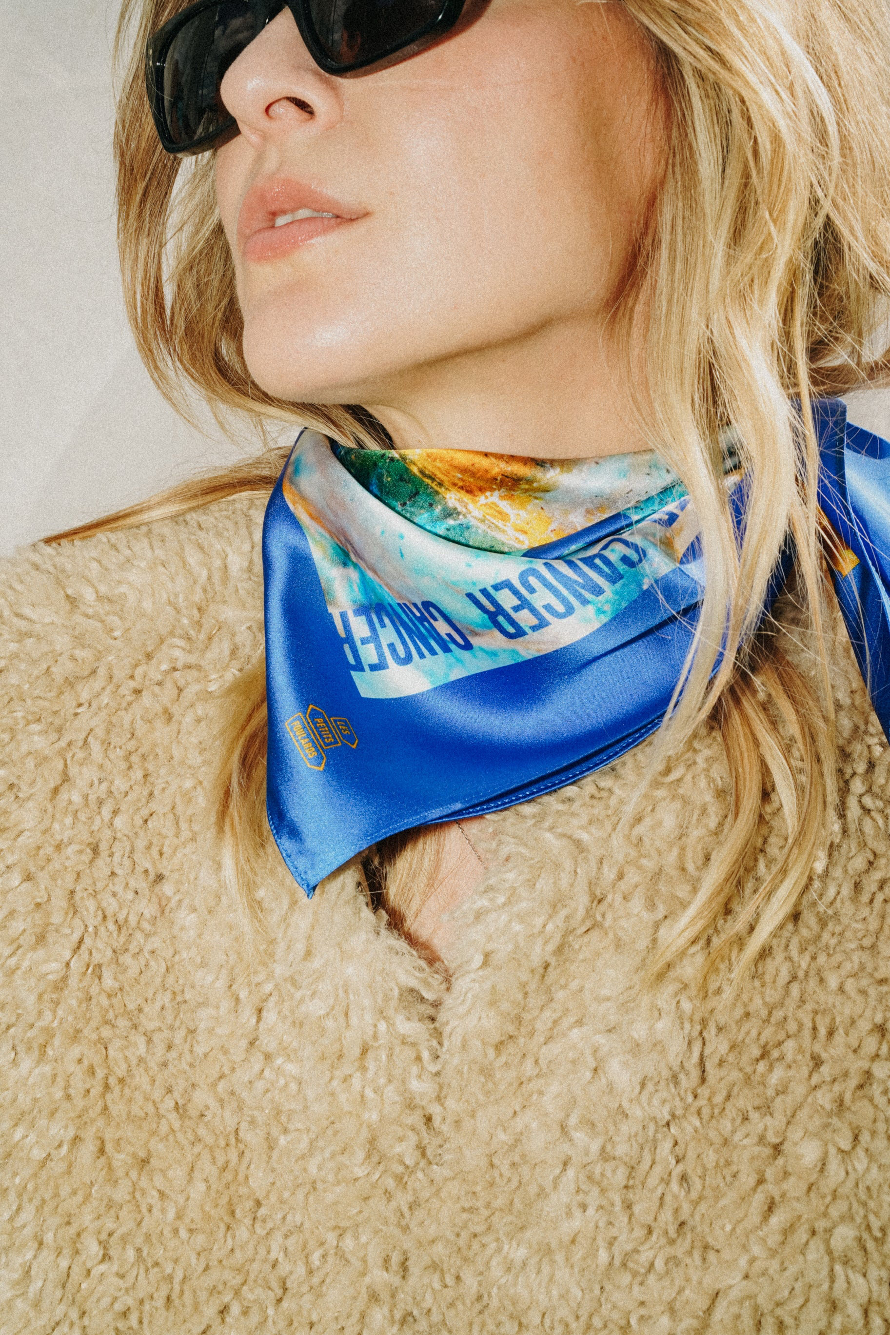 Foulard Cancer — Pierre de Lune - Soie