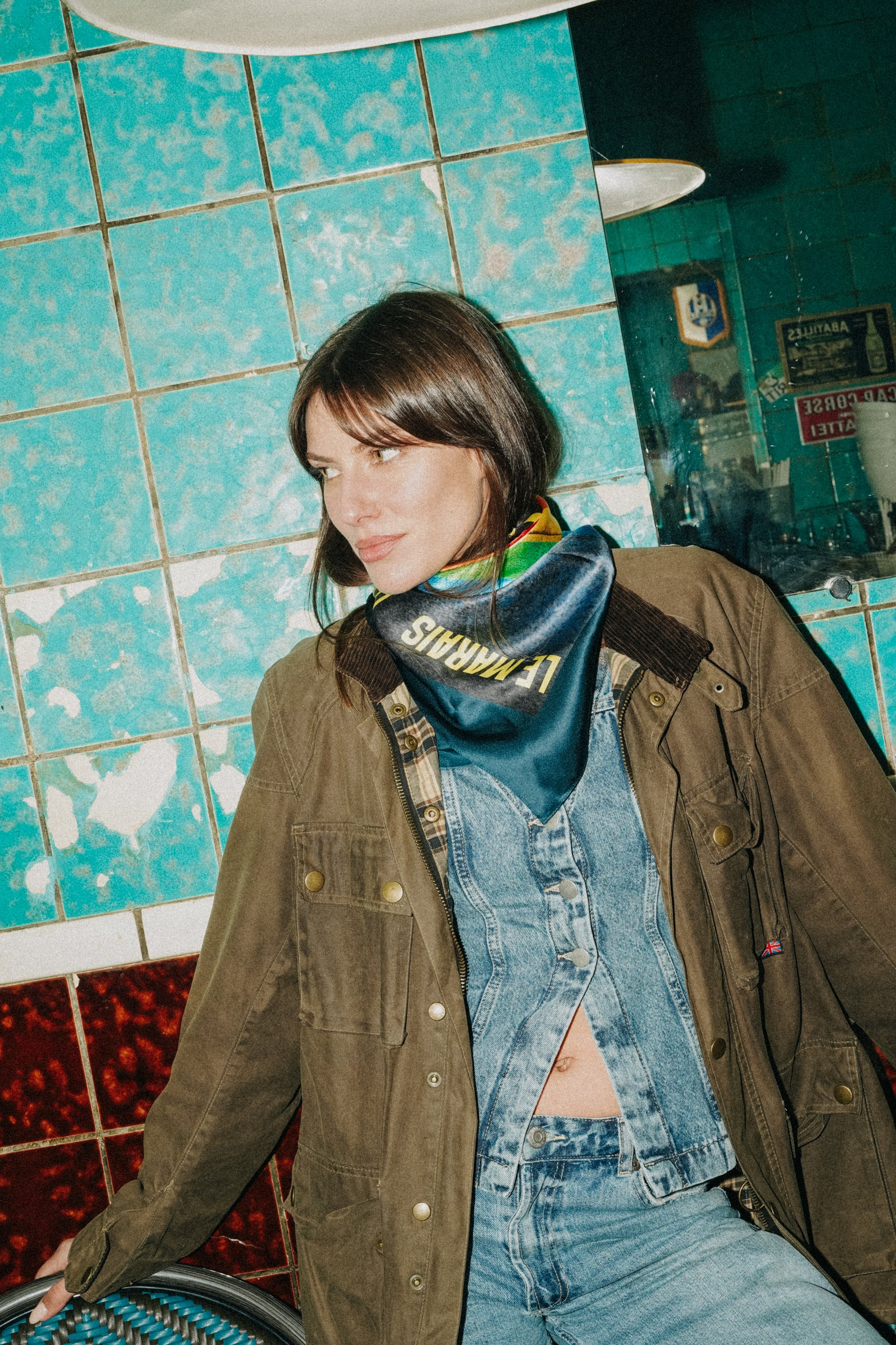 LE MARAIS - FOULARD QUARTIER - SOIE