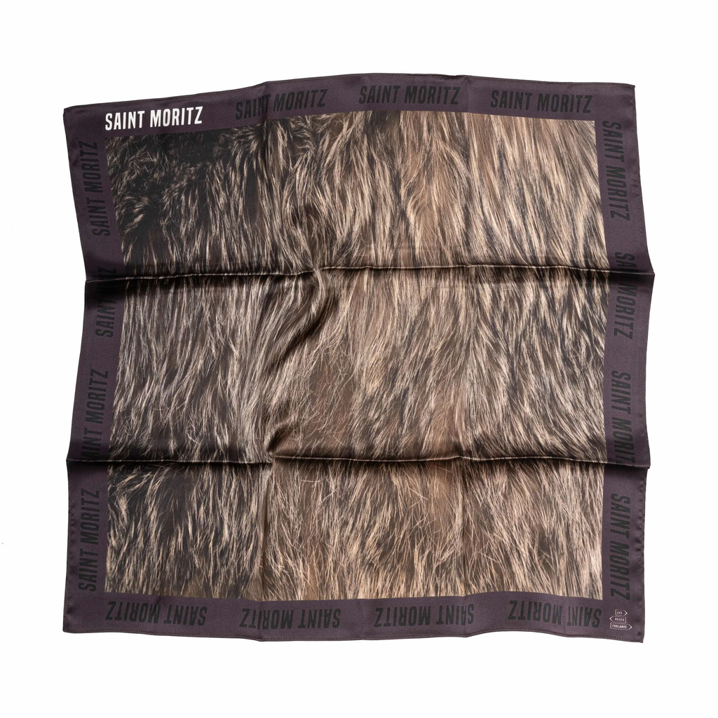 SAINT MORITZ - FOULARD DESTINATION - SOIE
