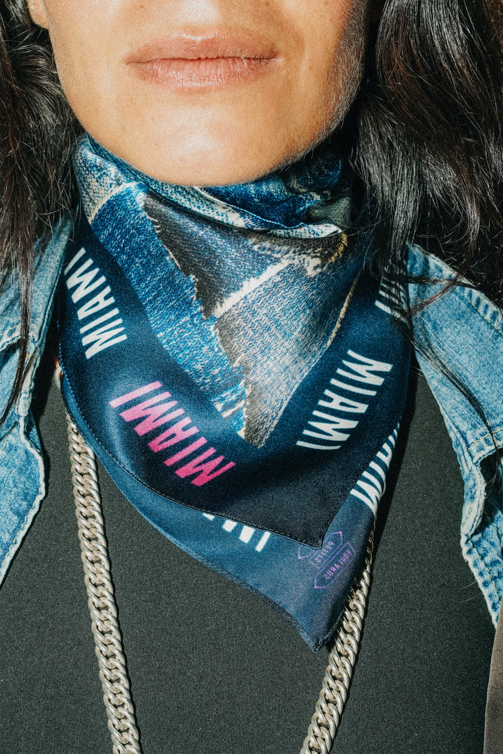 MIAMI - FOULARD DESTINATION - SOIE