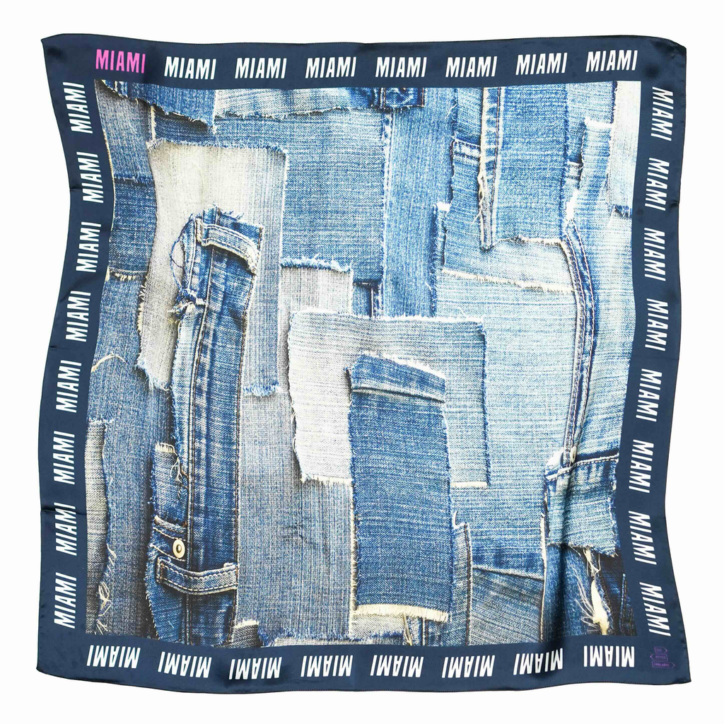 MIAMI - FOULARD DESTINATION - SOIE