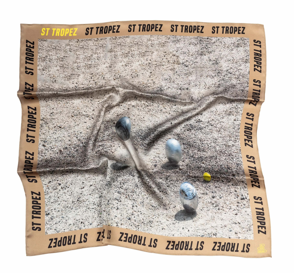 SAINT TROPEZ - FOULARD DESTINATION - SOIE