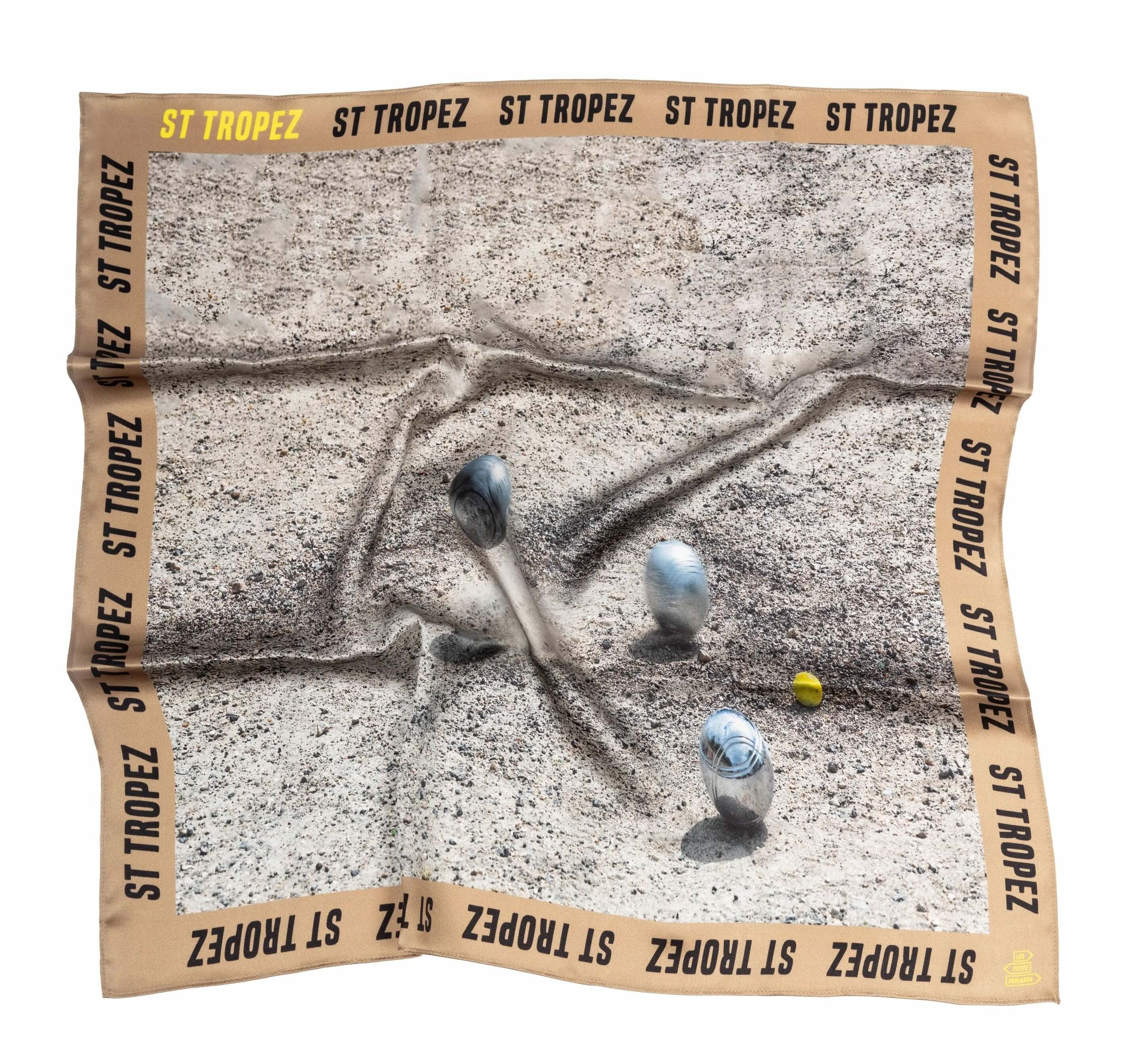 SAINT TROPEZ - FOULARD DESTINATION - SOIE