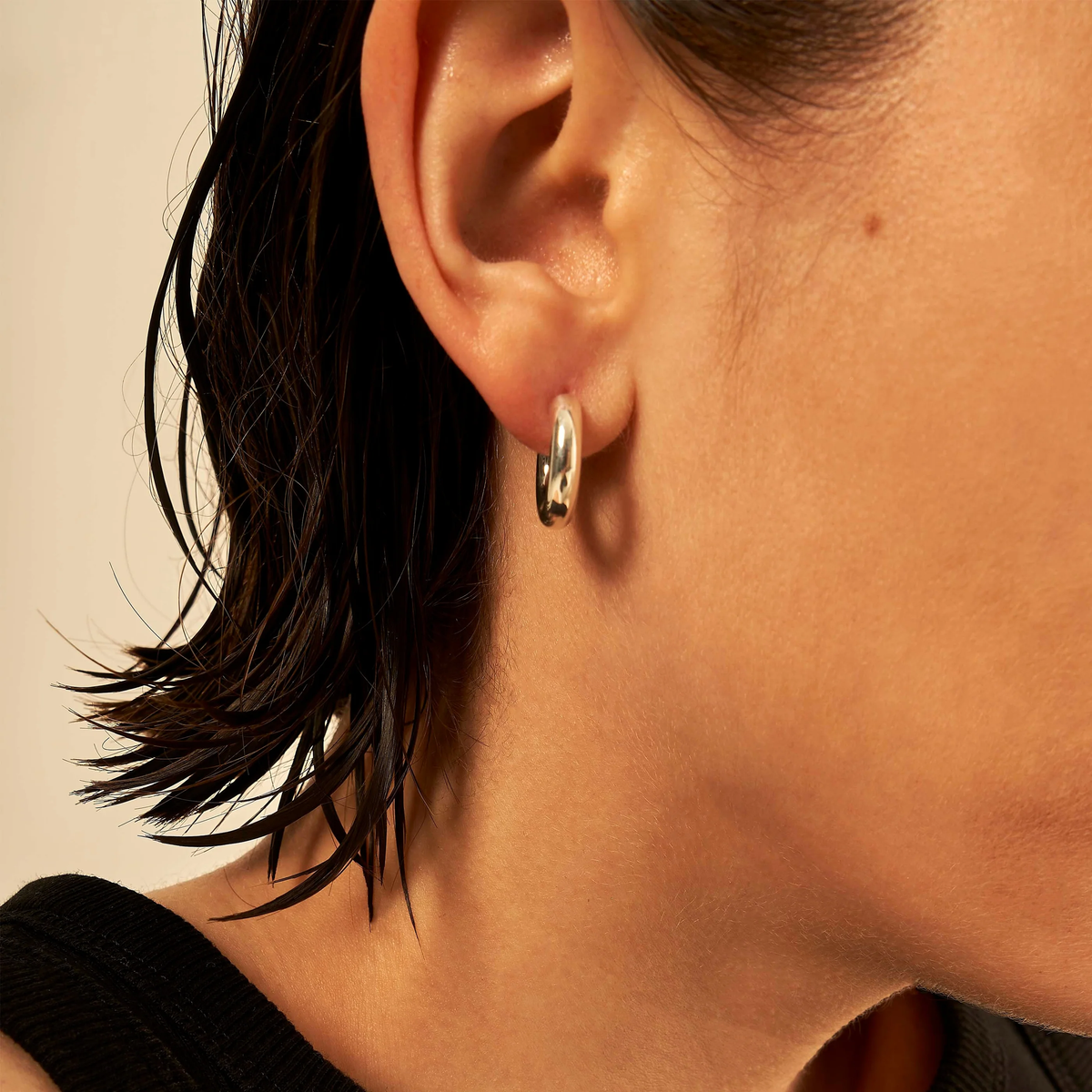 L'Anneau Argent 4.0 - Boucle d'Oreille