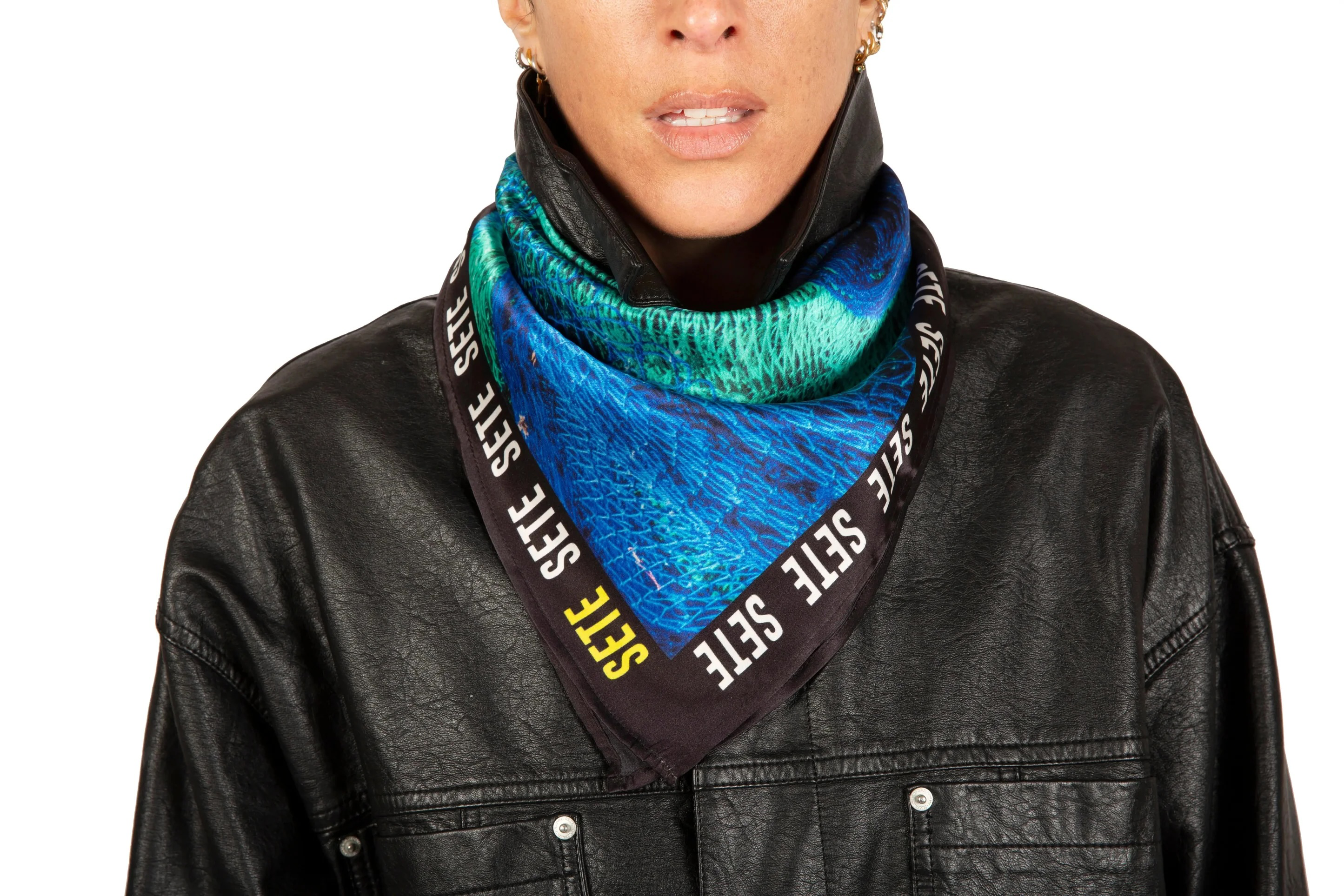 SETE - FOULARD DESTINATION - SOIE