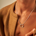 Le Collier Gousset Argent