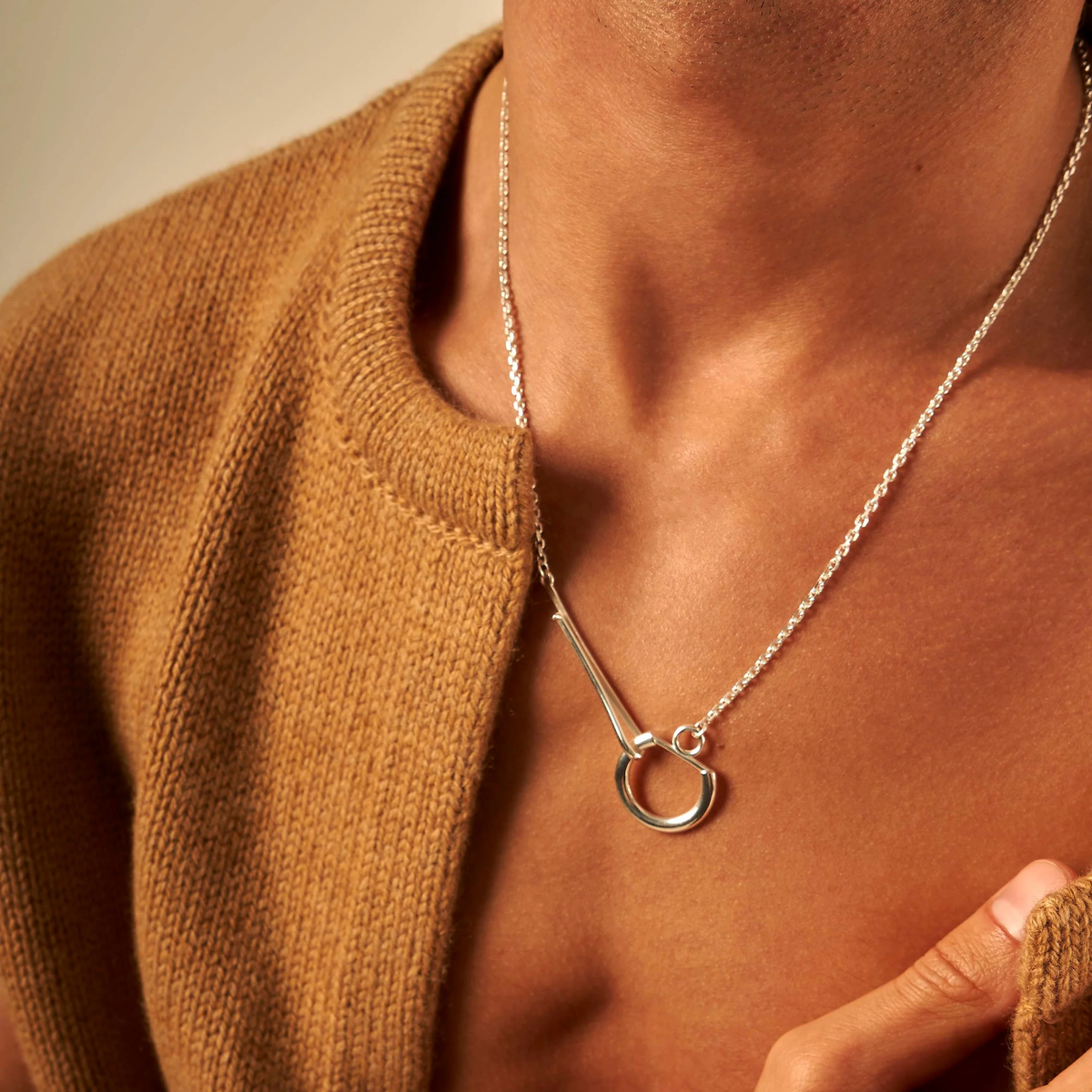 Le Collier Gousset Argent