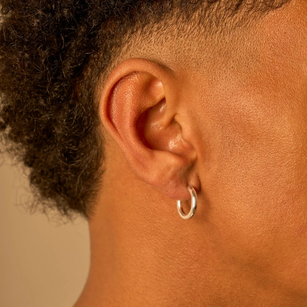 L'Anneau Argent 3.0 - Boucle d'Oreille