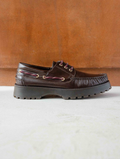 Benthe - Chaussure bâteau - Mogano