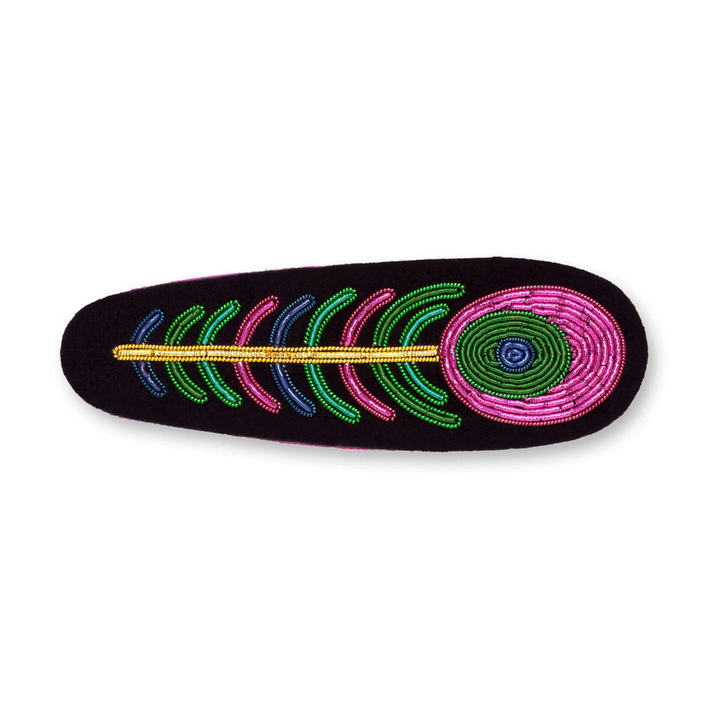 BARRETTE PLUME