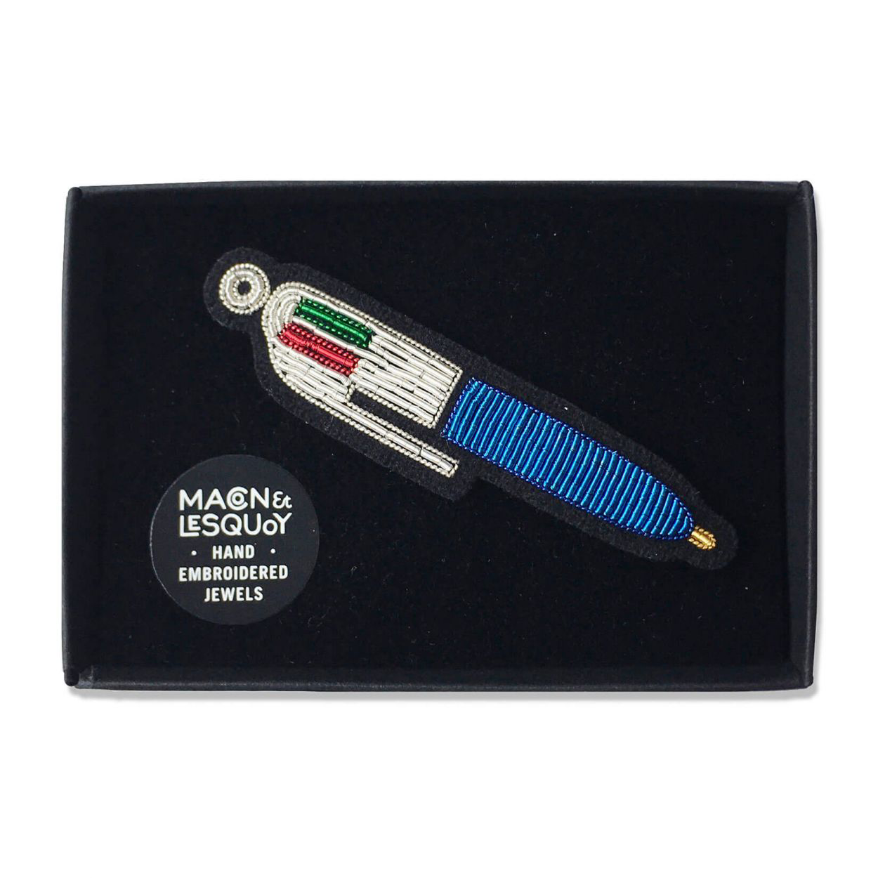 BROCHE STYLO 4 COULEURS - COLLAB' BIC