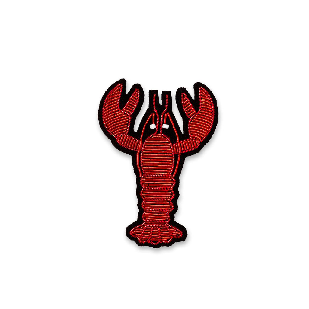 BROCHE HOMARD ORANGE